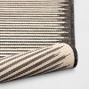 Neutral Lines Outdoor Area Rug Beige/Black - Threshold™ - 4 of 4