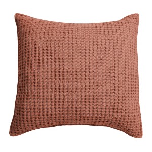 Mills Waffle Square Decorative Pillow - Levtex Home - 1 of 4