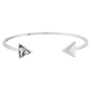 ELYA Triangle Cuff Bracelet - Silver, Women