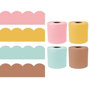 Carson Dellosa Education 65' Boho Sunset 4 Pack Rolled Bulletin Board Border Set (4 rolled borders) - 1 of 4