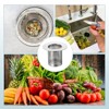 Unique Bargains Stainless Steel Mesh Durable Bathroom Kitchen Sink Strainer 2 Pcs - 3 of 3