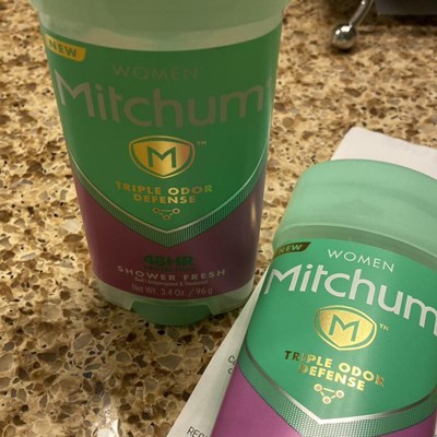 Mitchum Antiperspirant Deodorant Stick For Women, Triple Odor Defense ...