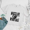 Simply Sage Market What's Life Without Goals Boxy Crop Top - 2 of 4