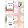 Blue Sky Brook Gossen Planner PP with Zip Pouch 5"x8" Weekly/Monthly April 2025 to June 2026 Wirebound (15 Month) Daisy Check - 3 of 4