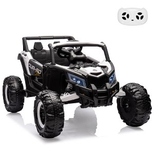 Ride on UTV Car, 24V Battery Powerd Electric Off-Road UTV Car w/Remote Control - 1 of 4