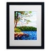 Trademark Fine Art -Mandy Budan 'View From Mazengah' Matted Framed Art - 2 of 4