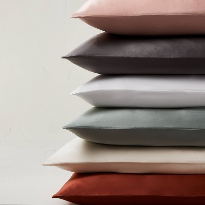 Standard Solid Silk Pillowcase - Casaluna™