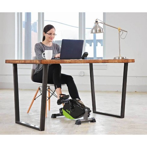 Sitting best sale bike desk