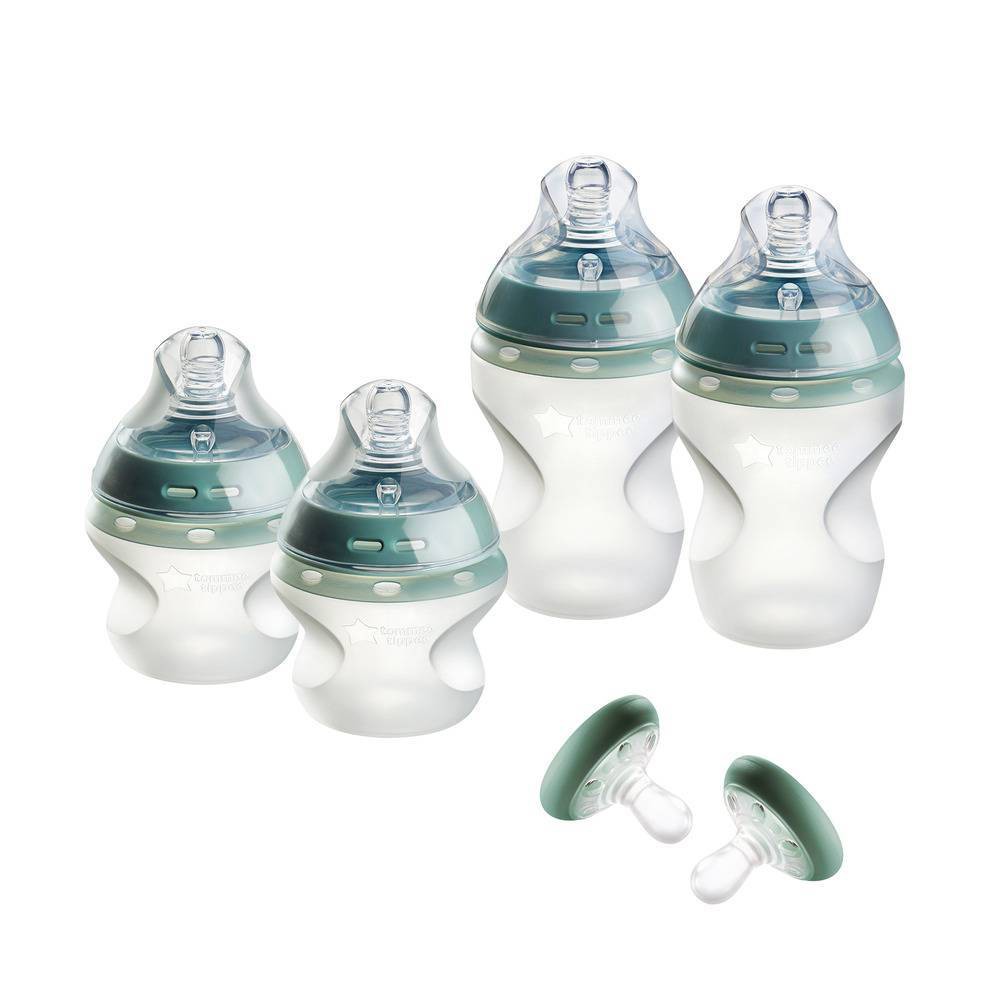 Photos - Baby Bottle / Sippy Cup Tommee Tippee Natural Start Most Breast Like Silicone Bottle Set - 6pc 