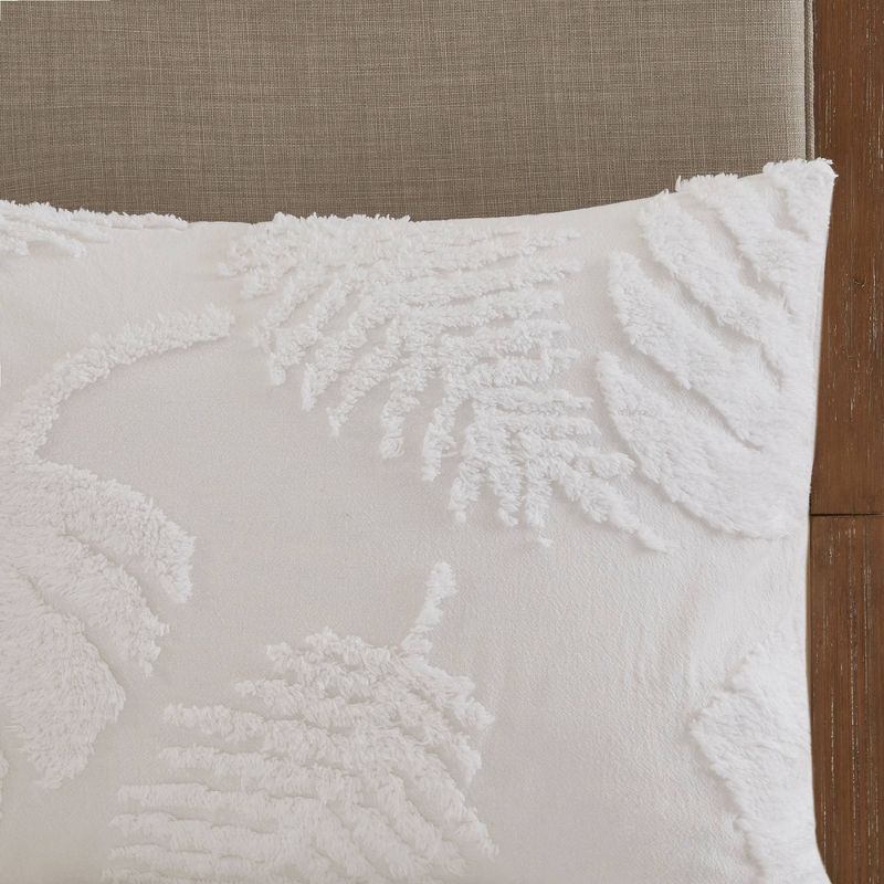 Ceiba Tufted Cotton Chenille Comforter Set, 6 of 13