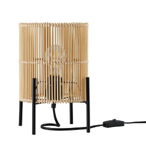 Modway Casen Bamboo Table Lamp - 1 of 4
