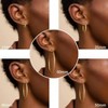 Hoop Earrings for Women - Hypoallergenic, Nickel - Free, Lightweight 13 - 60mm Set - 4 of 4