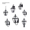 Vaxcel Nottingham 3 - Light Post Light in  Textured Black - 3 of 4