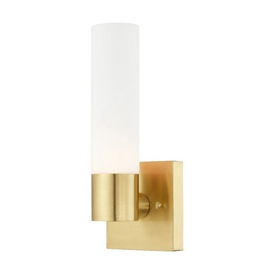 Livex Lighting Aero 1 - Light Sconce in  Satin Brass