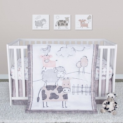 Image of Sammy & Lou Crib Bedding Sets - Cottage Farm - 4pc