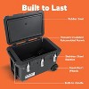 IRIS USA Insulated Extremely Cold Cooler Box, Heavy Duty Cooler with Secure Metal Buckles and Vacuum-Insulated Panels, Durable Ice Chest - 4 of 4