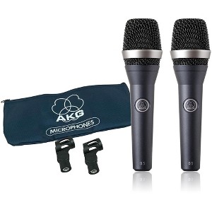 AKG D5 Supercardioid Handheld Dynamic Microphone (2-Pack) - 1 of 3