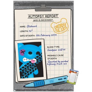 Trends International Deddy Bears - Skidmark Autopsy Unframed Wall Poster Prints - 1 of 4