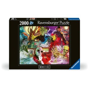 Ravensburger Universal Monsters Jigsaw Puzzle - 2000pc - 1 of 4