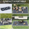 Gulches Outsunny Reversible Outdoor Rug Carpet, 9' x 18' Waterproof Plastic Straw Rug with Carry Bag - 2 of 4