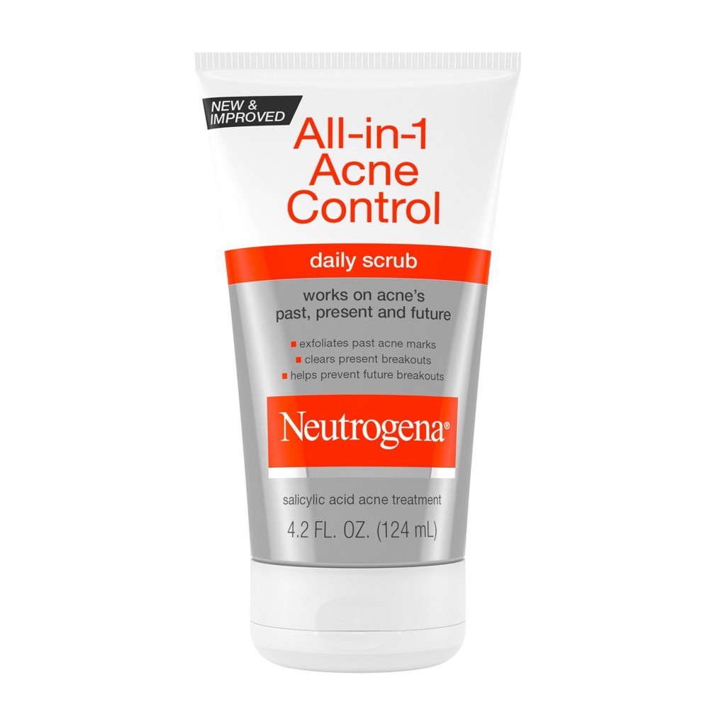 UPC 070501022047 product image for Neutrogena All-in-1 Acne Control Daily Face Scrub with Salicylic Acid for Acne-P | upcitemdb.com