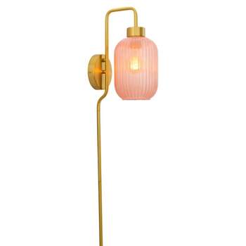 32" Otto Retro Wall Sconce Pink - River of Goods