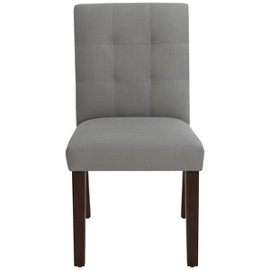 Adrienne Dining Chair Linen Gray - Skyline Furniture