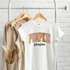 Simply Sage Market Women's Pumpkin Season Grunge Short Sleeve Garment Dyed Tee - 3 of 4