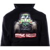 Monster Jam Toy Trucks Boys' Grave Digger Fleece Plush Hooded Bathrobe Black - 4 of 4