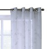 Commonwealth Giardino Grommet Curtain Panel Window Dressing - White - 2 of 3
