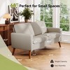 Dyonery 68" Loveseat Sofa, Comfy Couches for Living Room, Modern Oversized Love Seat Sofa, Tool-Free Setup Large Couches - 2 of 4