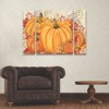 Trademark Fine Art -Jean Plout 'Fall Pumpkins' Multi Panel Art Set Large - 3 of 3