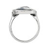 Silpada 'All Touched' Sterling Silver Roman Glass Ring - 3 of 4