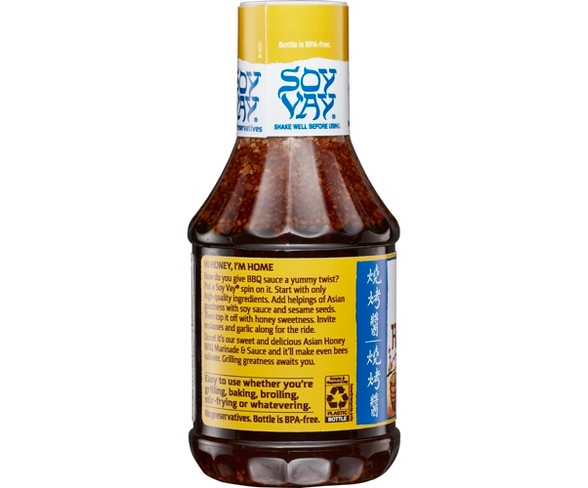 Soy Vay&#174; Asian Honey Barbecue Marinade & Sauce 21.5 Fl Oz