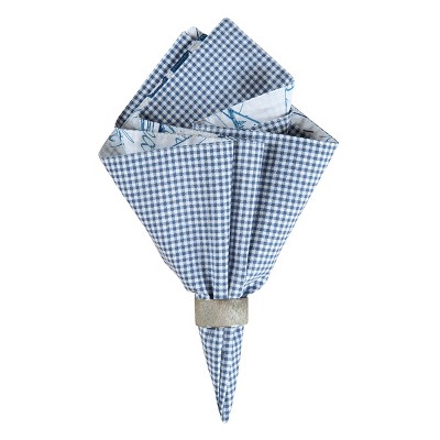 C&F Home 17" Reversible Napkin, Fair Winds