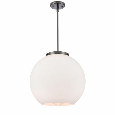 Athens - 1 Light Pendant In Industrial Style-16.38 Inches Tall and 15.75 Inches Wide