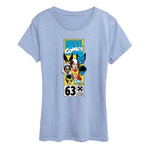 Women's - Marvel - X Men Heads Short Sleeve Graphic T-Shirt - 1 of 3