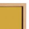 18" x 24" Sylvie Blue Pineapple by Kasey Free Framed Wall Canvas Natural - Kate & Laurel All Things Decor - 3 of 4