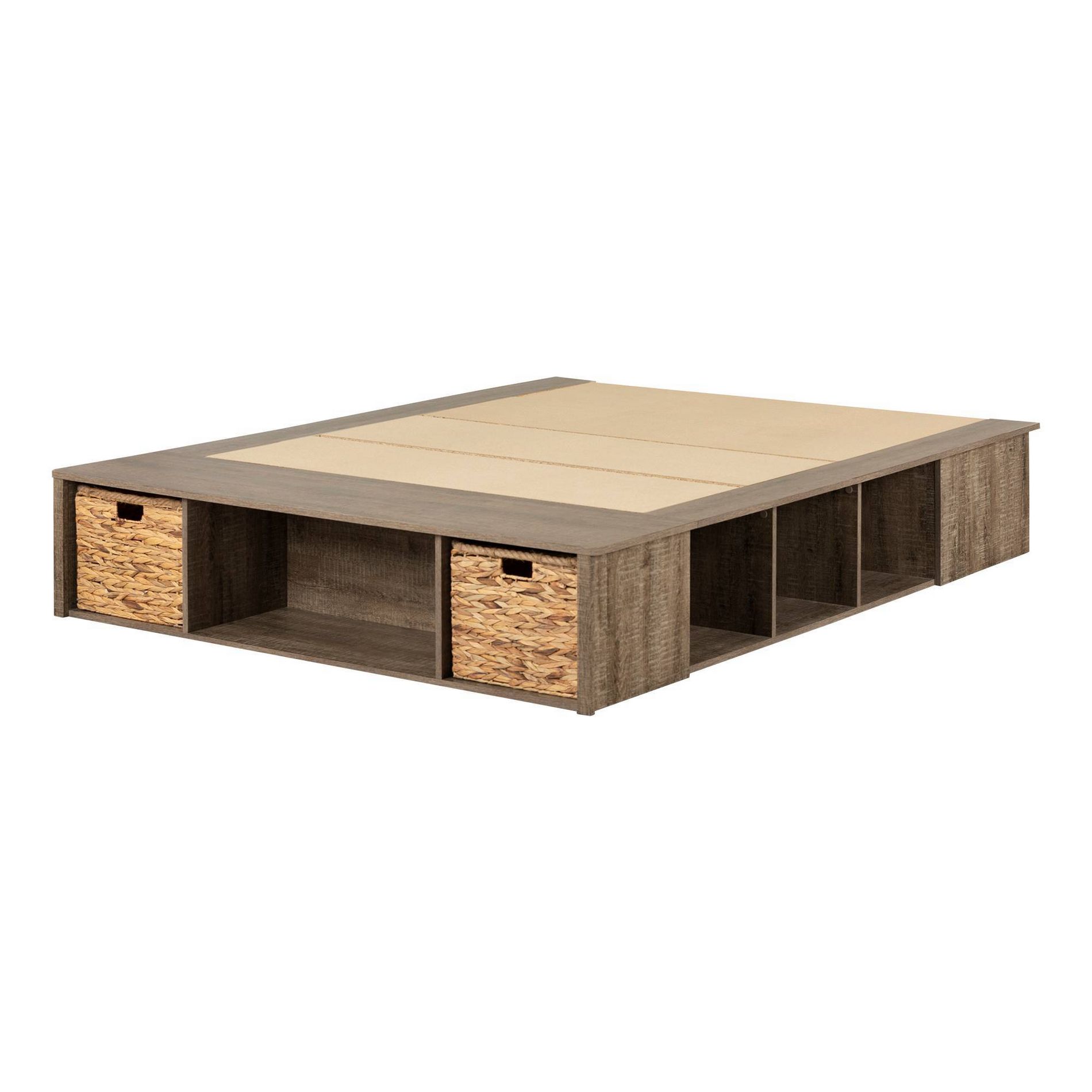 South Shore Storage Bed with Baskets