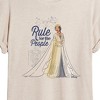 Women's - Disney - Rule For The People Oversized Graphic T-Shirt - 2 of 4