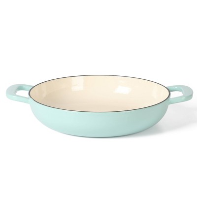 Martha Blue 3.5-Quart Enameled Cast Iron Dutch Oven Braiser