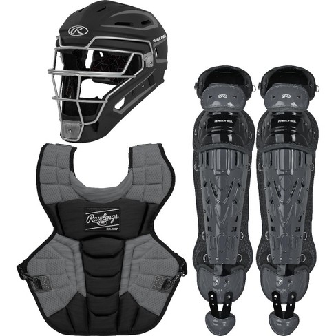 Rawlings Youth Renegade Custom White & Silver Model Catcher's Set