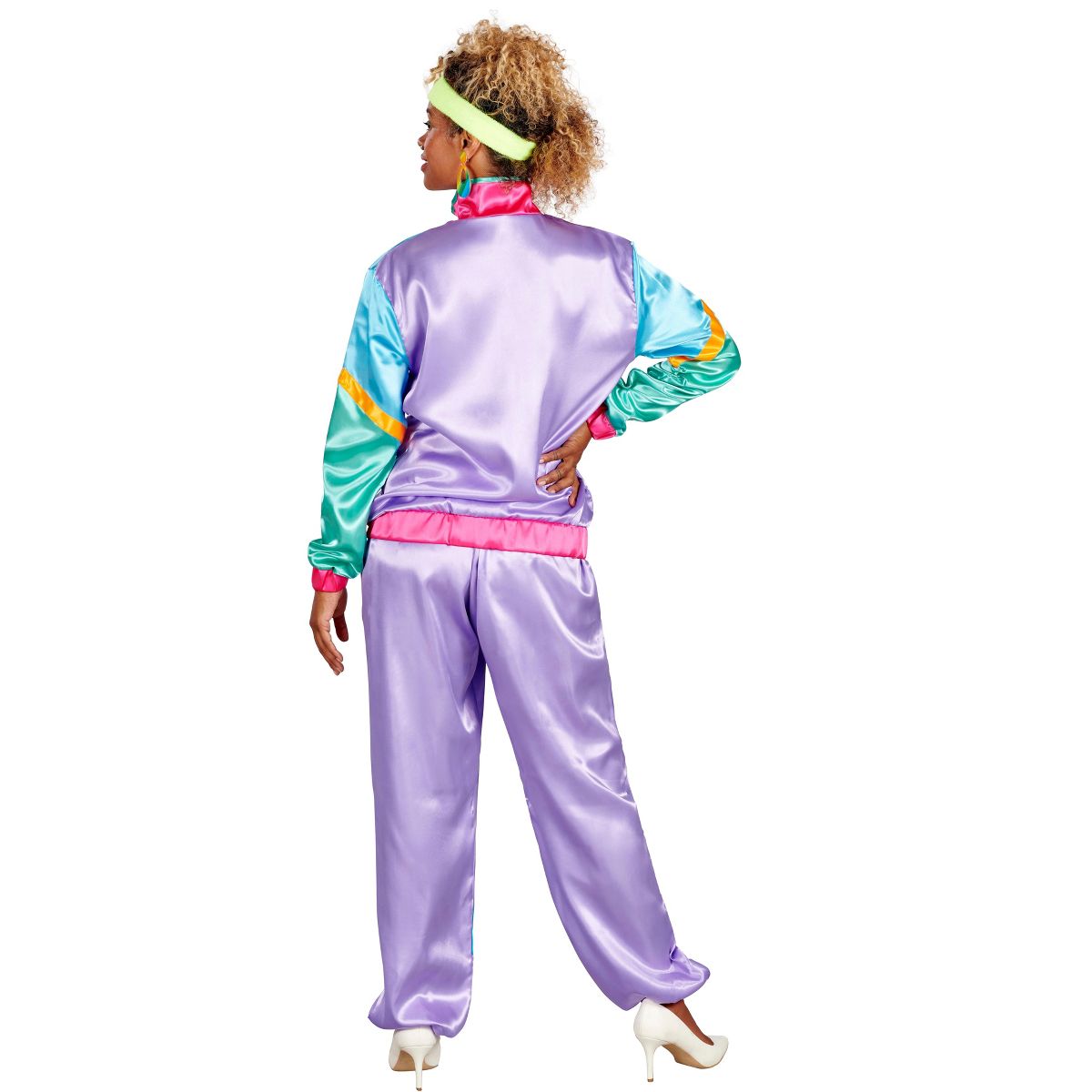 Adult 80s Tracksuit Costume - thumbnail 4