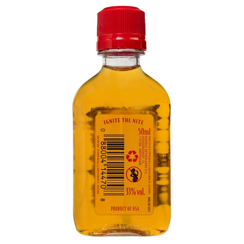 Fireball Hot Cinnamon Blended Whisky  - 50ml Bottle, 2 of 7