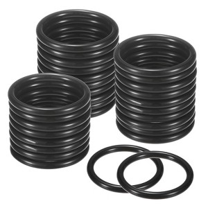 Unique Bargains Plastic Durable Multipurpose DTY Design Macrame And Knotting Supplies O Rings 30 Pcs - 1 of 4