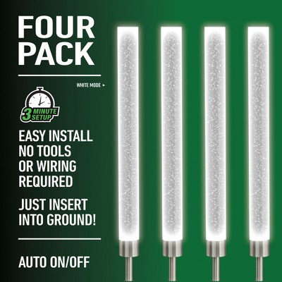 Color Changing Solar Powered LED Pathway Light Pack