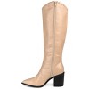 Journee Collection Women's Daria Stacked Heel Knee High Boots - 2 of 4