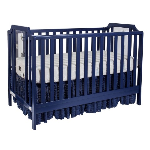 Dark shop blue crib