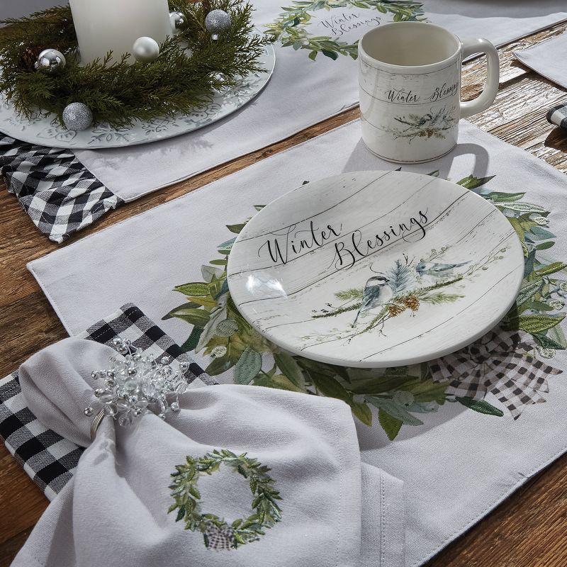 Park Designs Winter Blessings Salad Plate Set of 4, 2 of 4