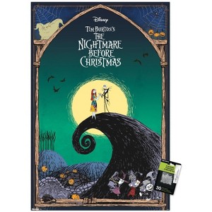 Trends International Disney Tim Burton's The Nightmare Before Christmas - Window to Love Unframed Wall Poster Prints - 1 of 4
